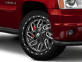 ~(64 lbs. 29X29X15)~ TRITON 26x12 6x135.00/6x139.70 GLOSS BLACK MILLED (-44 mm)