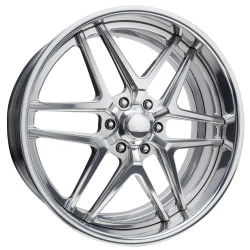 TEC 6 POLISHED 22X10 ET25 - 6.5' BS