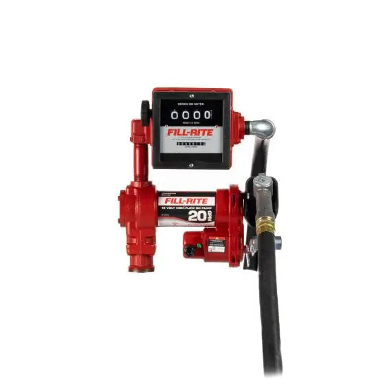 76 LPM 12V DC HIGH FLOW PUMP 1IN X 12FT HOSE 1IN MANUAL NOZZLE 5FT GROUND WIRE