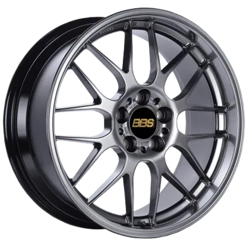 BBS RG-R 17x7.5 5x112 ET48 Diamond Silver Wheel - 82mm PFS/Clip Required