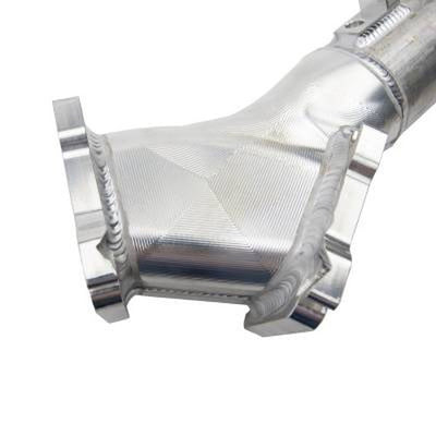 Wehrli 01-04 Chevrolet 6.6L LB7 Duramax 3in Y-Bridge Kit - Orange Frost
