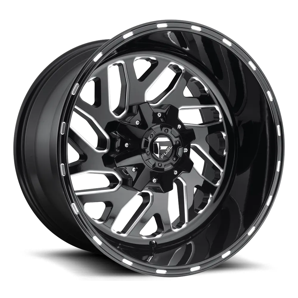 Fuel Wheels black auto part