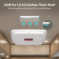 13500 BTU NONDUCTED RV ROOFTOP A/C UNIT IN BLACK