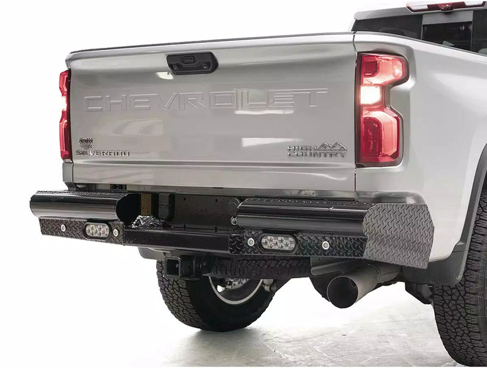 20C SILVERADO 2500/3500 HD BLACK STEEL REAR