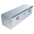 SINGLE LID ALUM CHEST BOX W/OFFSET WHT F/FULLSIZE