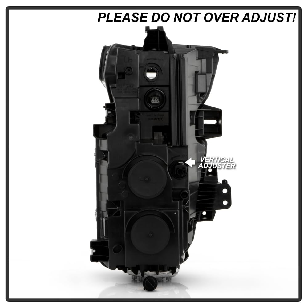 2023 SILVERADO 2500 SUPERDUTY W/DRL LED HEADLIGHT (FIT HALOGEN MODEL ONLY) BLAC