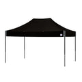 ECLIPSE 15FT(4.5M) STL SHELTER BLACK FRAME & BLACK TOP