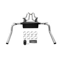 American Thunder Crossmember-Back Exhaust System Fits 1967-1974 Chevrolet Camaro, Pontiac Firebird With V8 Engine 2.50 Inch Stainless Steel Moderate Sound Flowmaster