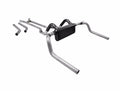 American Thunder Crossmember-Back Exhaust System Fits 1967-1974 Chevrolet Camaro, Pontiac Firebird With V8 Engine 2.50 Inch Stainless Steel Moderate Sound Flowmaster