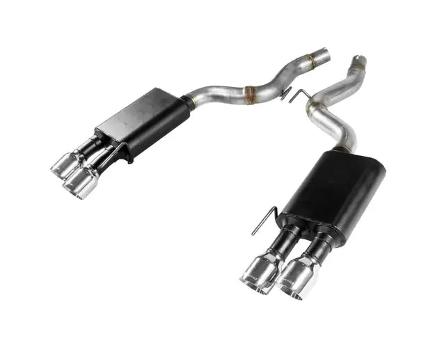 American Thunder Axle-Back Exhaust System Fits 2018-2023 Mustang Gt 5.0L Without Factory Active Performance Exhaust Valves Aggressive To Moderate Sound Flowmaster
