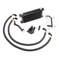 Chase Bays oil cooler installed view