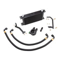 Chase Bays oil cooler installed view