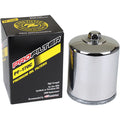 ProFilter Harley Spin-On Chrome Various Performance Oil Filter