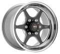 Weld S79 HD S79 17x5.2in / 6x127 BP / 2.5in BS Black Center - Polished Shell Wheel
