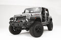 0718 WRANGLER JK HARDCORE STUBBY WINCH BUMPER BARE STEEL