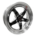 Weld S71 17x5 / 5x120mm BP / 2.2in. BS Black Wheel (High Pad) - Non-Beadlock