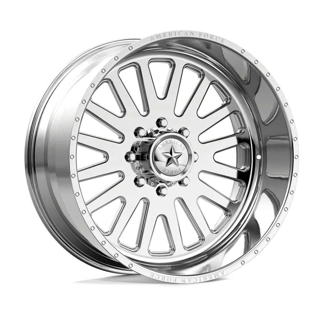 American Force Wheels silver auto part