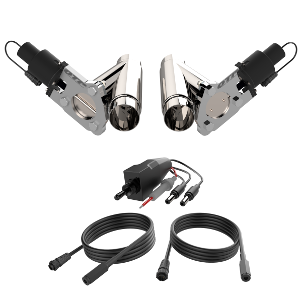 DUAL 2.25 INCH QTP ELECTRIC CUTOUT VALVES