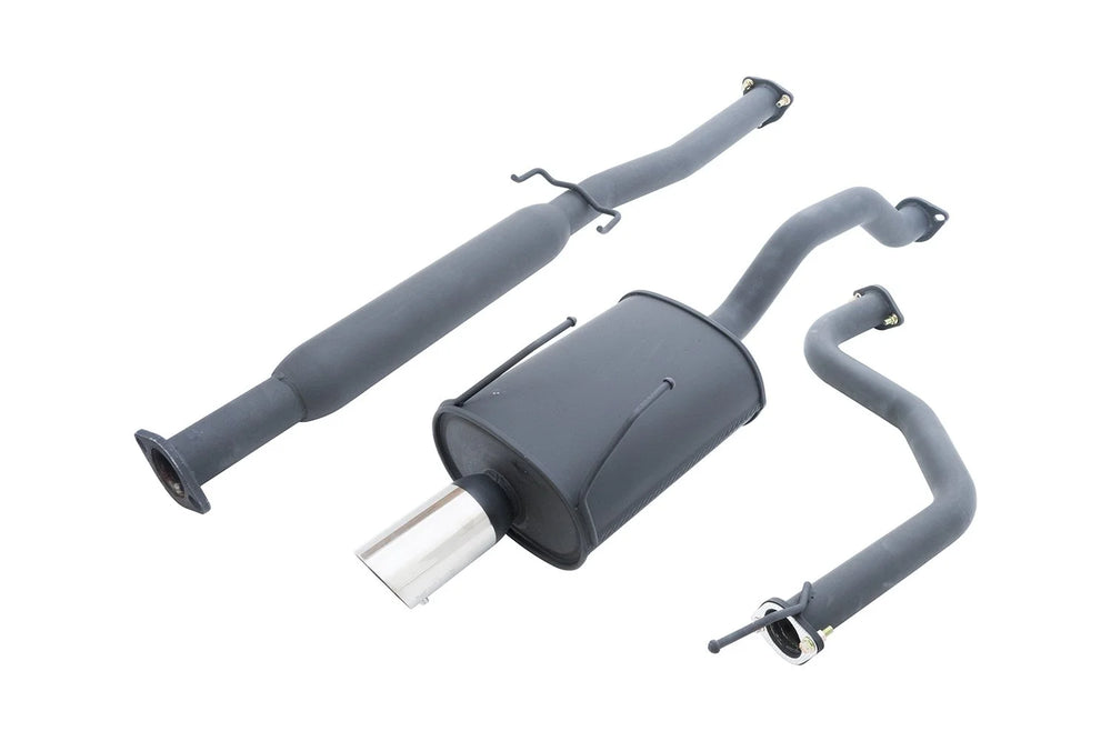 Megan Cat-Back System OE-RS Civic 92-00 2Dr 4Dr (Exc. 99-00 Si and hatchback) 2.5 Pipe Black EX MODEL ONLY (EXC Hatchback)