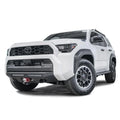 25C 4RUNNER SEMI HIDDEN WINCH MOUNT FRONT BUMPER BARE STEEL