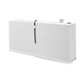 57 GAL SQUARE PRO FUEL TRANSFER TANK WHITE SINGLE