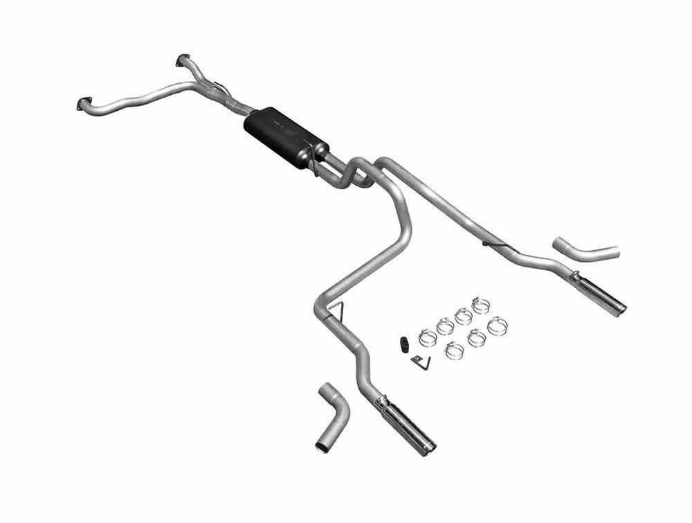 American Thunder Cat-Back Exhaust System Fits Nissan Titan 2004-2015 With 5.6L Engine Moderate Sound Flowmaster