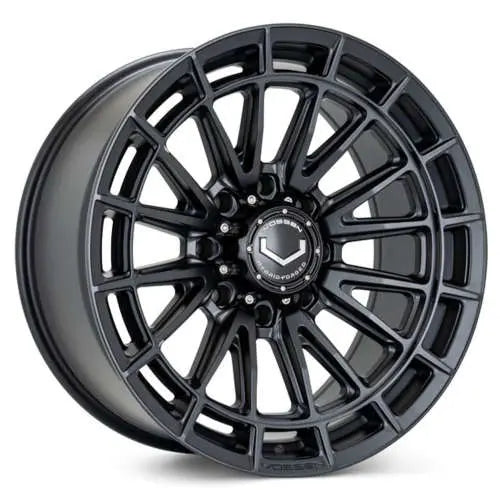 Vossen HFX-5 22x10 - 8x165.1 - ET-18 - Super Deep Face - 125.1 - Satin Black Wheel