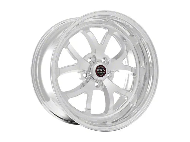 Weld S76 17x5.2 / 5x115 BP / 1.9in. BS Polished Wheel - Non-Beadlock
