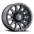 Weld S76 17x5 / 5x4.5 BP / 3.3in. BS Black Wheel (Medium Pad) - Non-Beadlock