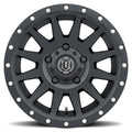 Weld S76 17x5 / 5x4.5 BP / 3.3in. BS Black Wheel (Medium Pad) - Non-Beadlock