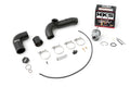 cp-e Exhale Hard Pipe To Throttle Body w/ HKS Flange Black Ford Focus ST 2013