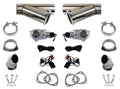 Granatelli 3.0in Stainless Steel Electronic Dual Exhaust Cutout