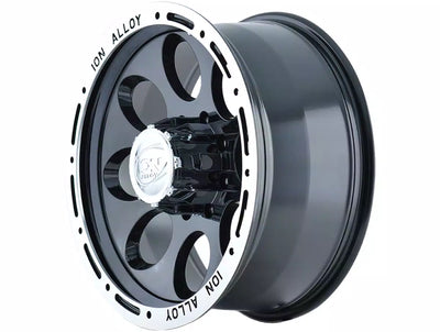 The Wheel Group black auto part