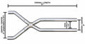 ~(19 lbs. 34X15X9)~ Tunnel 2.5IN X crossover