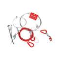 5TH WHEEL HITCH SAFETY CABLES