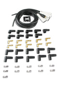 Spark Plug Wire Set Universal 180 Deg White Ceramic Boots These Ceramic Boot Spiral Core Universal Fit Spark Plug Wire Sets Have Straight 180 Degree Boots ACCEL
