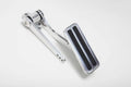 GAS PEDAL ALUM PLSH W/RUB