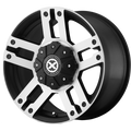 AX190 18X8.5 5X150 S-BLK MACH 30MM