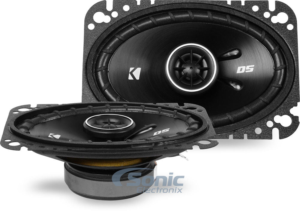 DSC460 4x6-Inch (100x160mm) Coaxial Speakers 4-Ohm