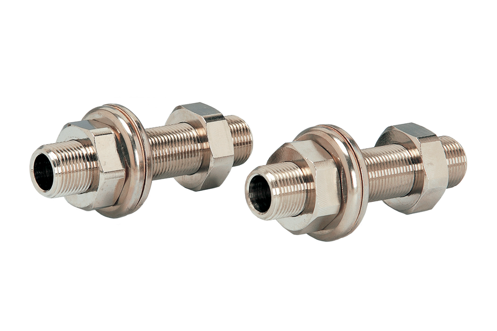 3/4' THRU HULL BULKHED FITTING