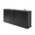 57 GAL SQUARE PRO FUEL TRANSFER TANK BLACK SINGLE