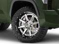 ~(56 lbs. 25X25X13)~ MAVERICK 22x10 6x135.00/6x139.70 CHROME PLATED GLOSS BLACK LIP (-13 mm)