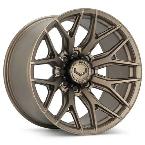 Vossen HF6-4 22x10 - 8x165.1 - ET-18 - Super Deep Face - 125.1 - Terra Bronze Wheel