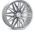 Vossen HF6-5 22x12 - 6x139.7 - ET-44 - Ultra Deep Face - 106.1 - Silver Polished Wheel