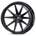 Vossen HFX-2 21x10.5 - 5x120 - ET38 - Deep Face - 72.56 - Gloss Black Wheel