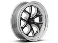Weld S76 17x5 / 5x4.5 BP / 2.2in. BS Black Wheel (High Pad) - Non-Beadlock