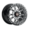Weld Belmont Beadlock 18x10.5 / 5x120.65 BP / ET65 BS8.25 Gloss Black MIL DIA 78.1
