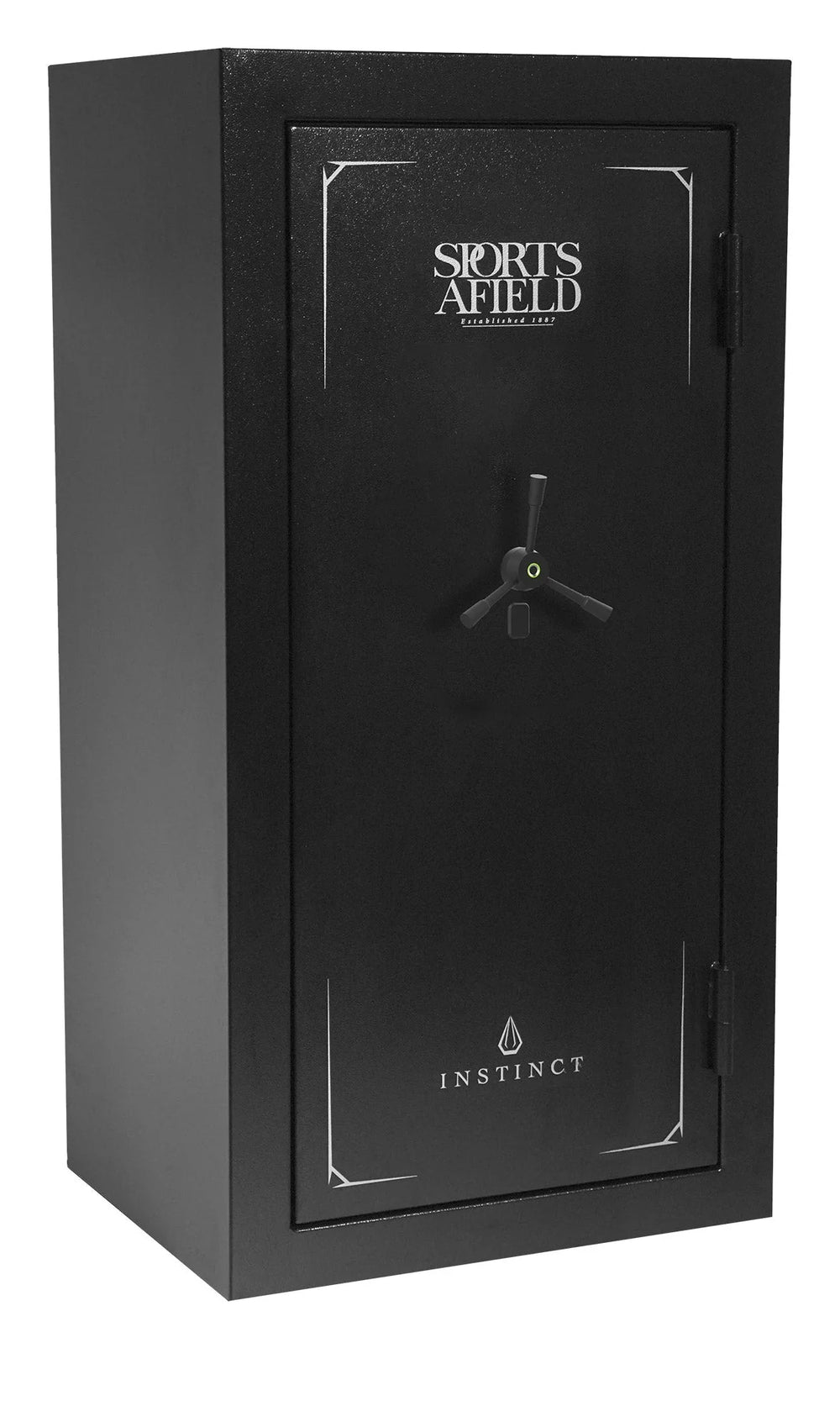 SPORTS AFIELD INSTINCT 30GUN BIOMETRIC LOCK 3 SPOKE HANDLE 30 MIN FIRE RATED