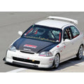 Seibon 96-98 Honda Civic OEM Carbon Fiber Hood
