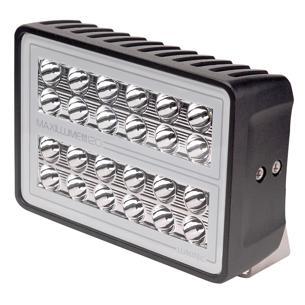 FLOOD LIGHT,MAXILLUME H120,BLK.,WHT